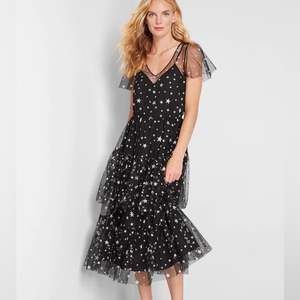 ModCloth sheer stars dress